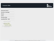 Tablet Screenshot of fidas.org